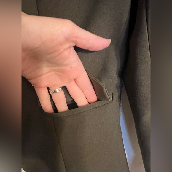 Sz M Women’s military-style blazer army green - Picture 3 of 6